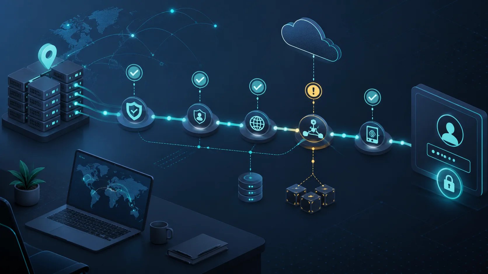 Private proxy setup audit with device browser DNS and exit route checkpoints