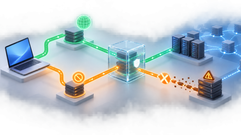 Proxy DNS NXDOMAIN vs SERVFAIL: Separate Client, Resolver, and Route Failures