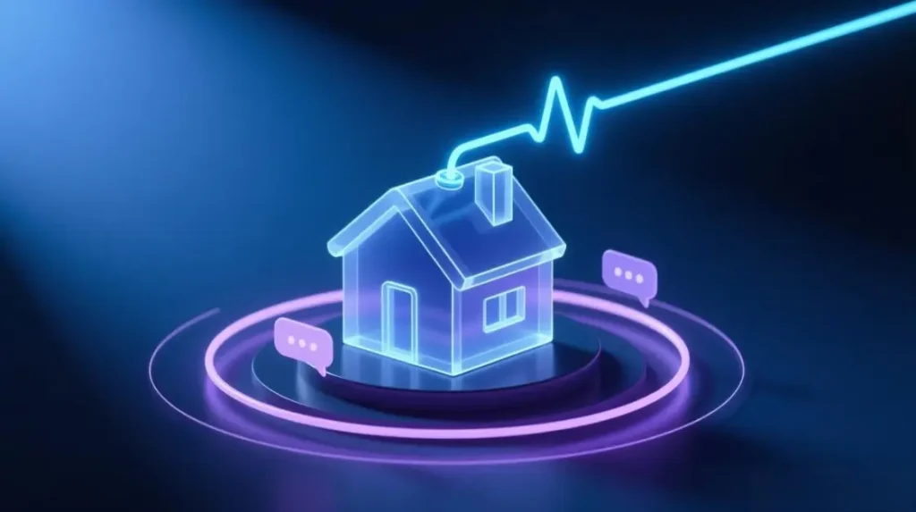 Static residential (ISP) proxy shown as a single fixed node with a persistent session route.