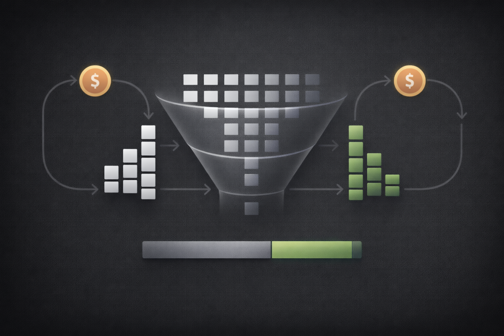 Cost per successful request model