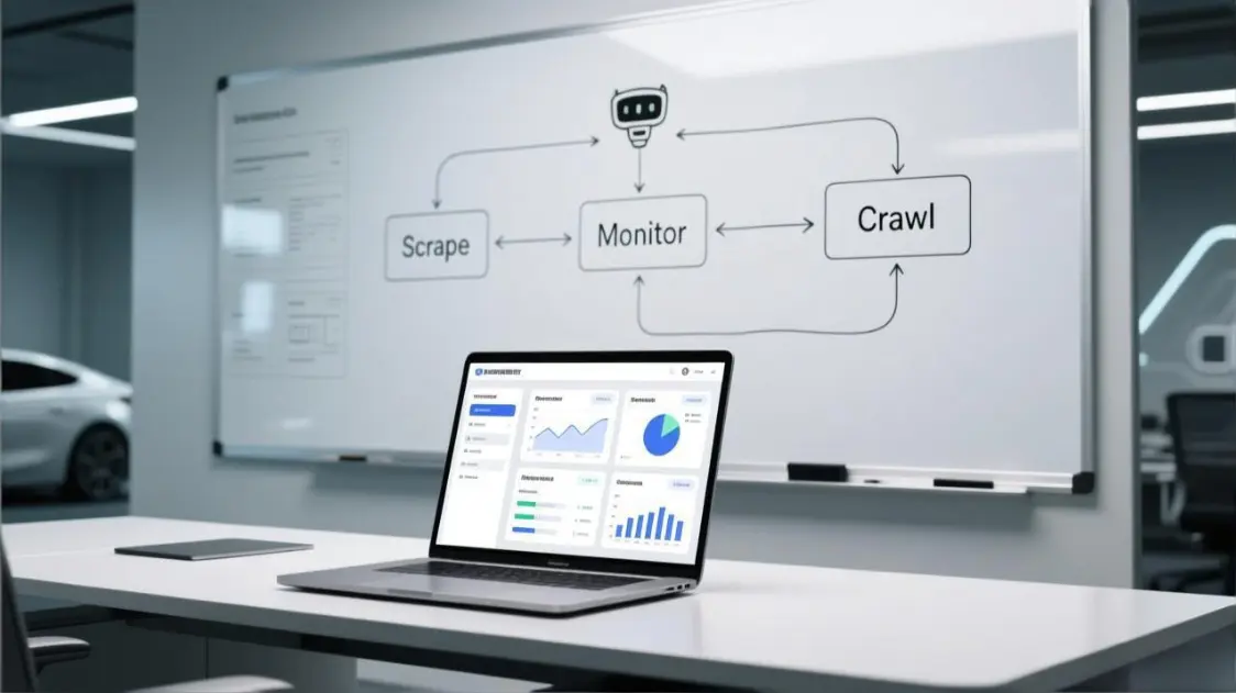 Data aggregation proxy routing for scraping monitoring and crawling workflows