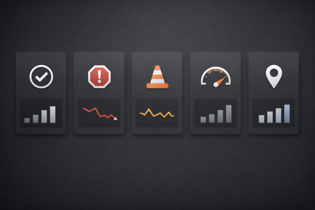 Proxy evaluation metrics overview