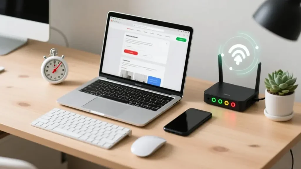 Proxy rotation modes shown with devices, timer, and session continuity cues