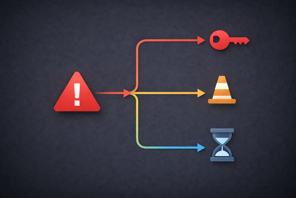 Fast triage map for 407 auth errors 429 rate limits timeouts