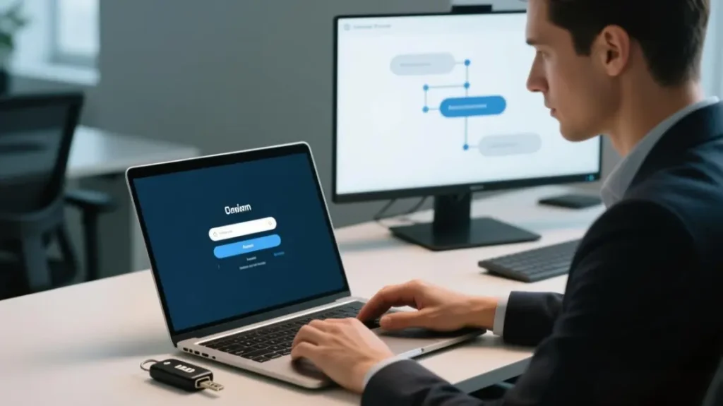 Session continuity for login flows where stable routing matters