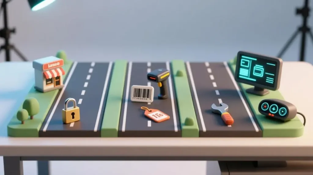 three-lane model for e-commerce proxy routing separation