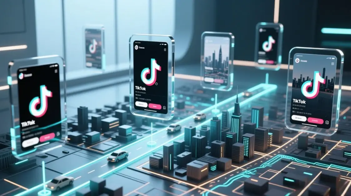 TikTok proxy routing with stable sessions and city-level targeting across multiple accounts