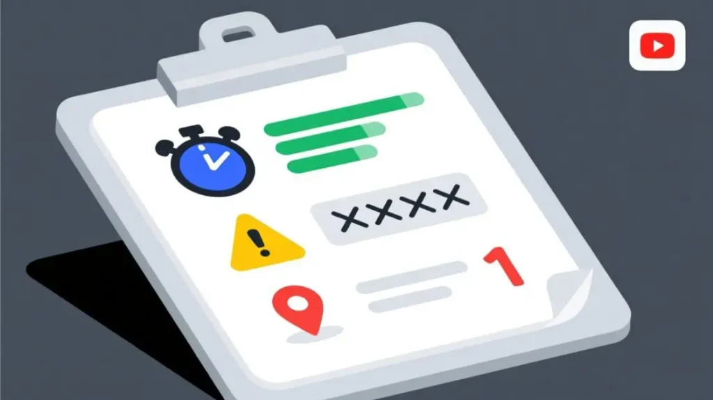 Pilot evaluation checklist for YouTube proxy rollout