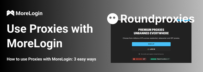 MoreLogin MaskProxy Integration Guide MoreLogin proxy configuration interface diagram