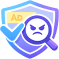 Ad Verification proxy icon - proxy IP for digital advertising