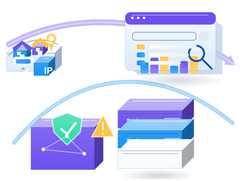 Ad Fraud Detection Proxies infrastructure illustration