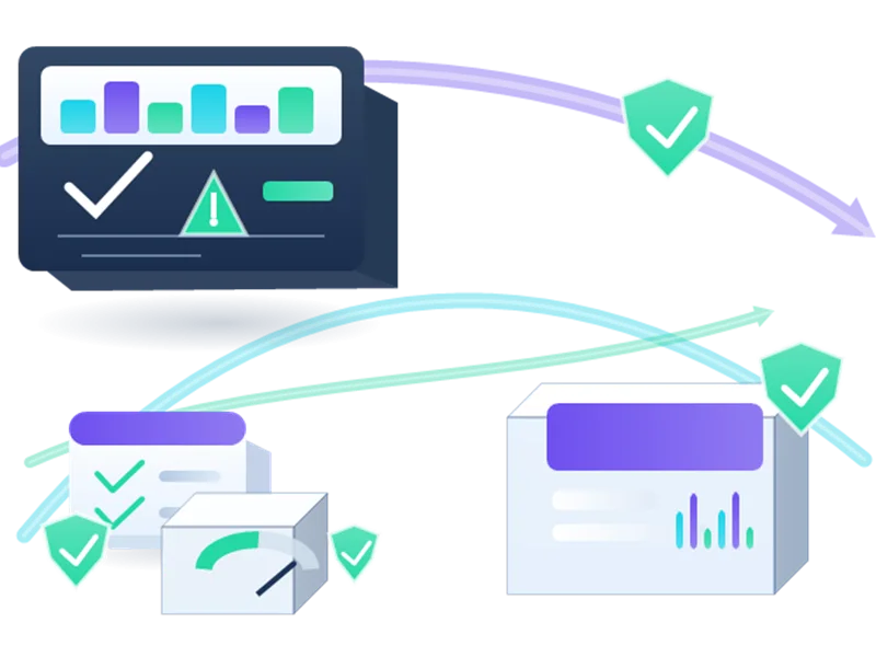 Ad Verification Proxies analytics and proxy performance illustration