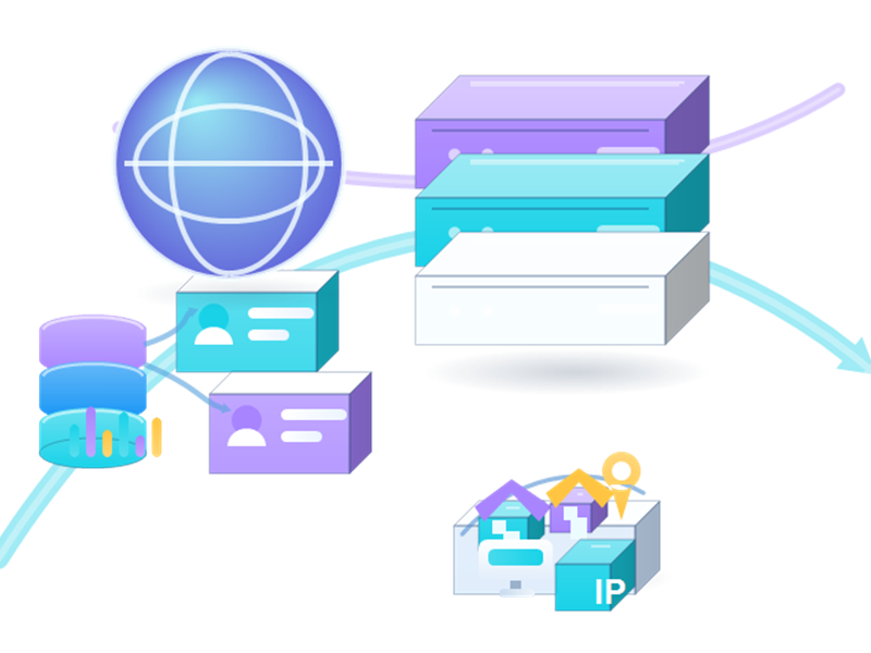 Affiliate Marketing Monitoring Proxies infrastructure illustration