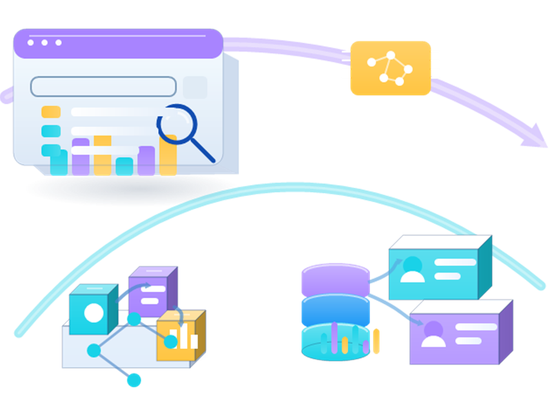 Affiliate-Marketing-Überwachung Proxys workflow illustration