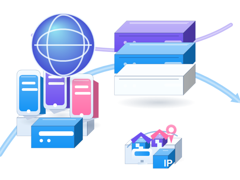 Proxy cho trình giả lập Android infrastructure illustration