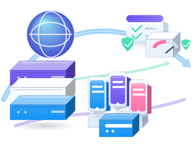 Proxy cho trình giả lập Android analytics and proxy performance illustration
