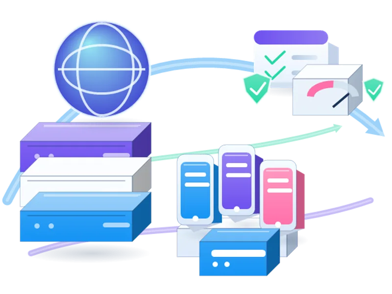 Android Emulators Proxies analytics and proxy performance illustration