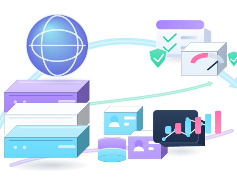 Consumer Insights Platforms Proxies analytics and proxy performance illustration