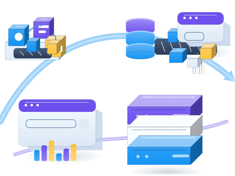 General Data Feeds Proxies workflow illustration