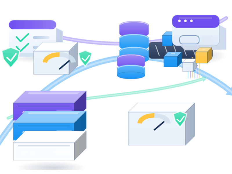 Proxys pour flux de données généraux analytics and proxy performance illustration