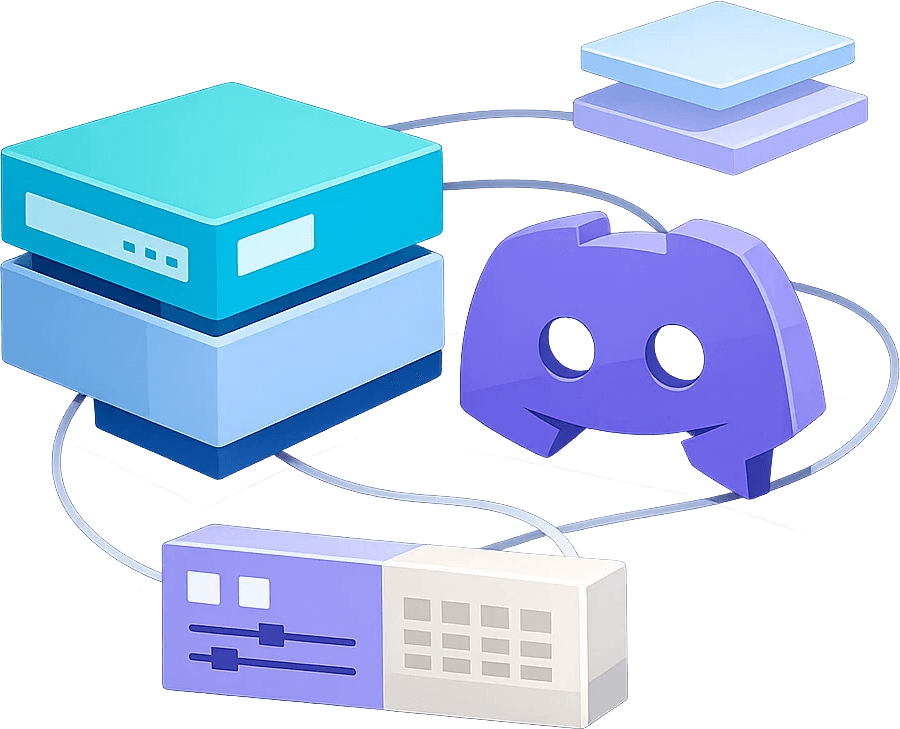 Discord proxy dashboard showing stable sessions, success rate, and IP locations