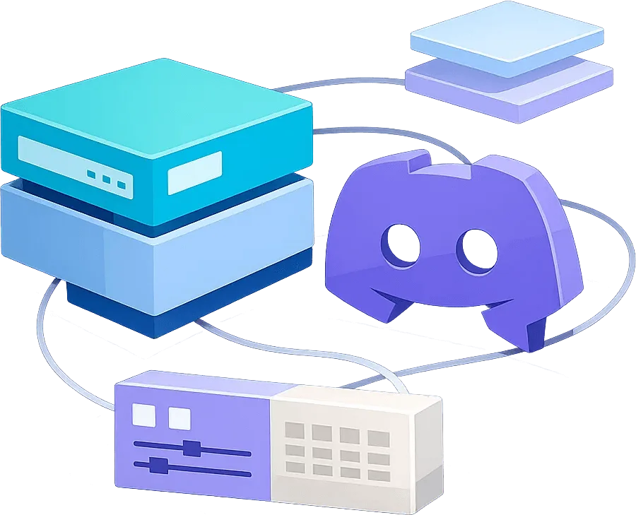 Discord proxy dashboard showing stable sessions, success rate, and IP locations