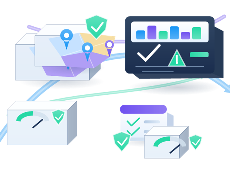 Geo-Verification Proxies analytics and proxy performance illustration