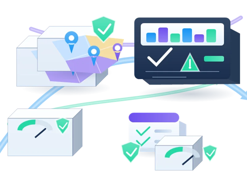 Geo-Verification Proxies analytics and proxy performance illustration