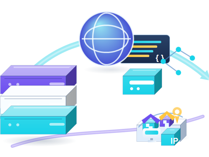 GitHub Proxys infrastructure illustration