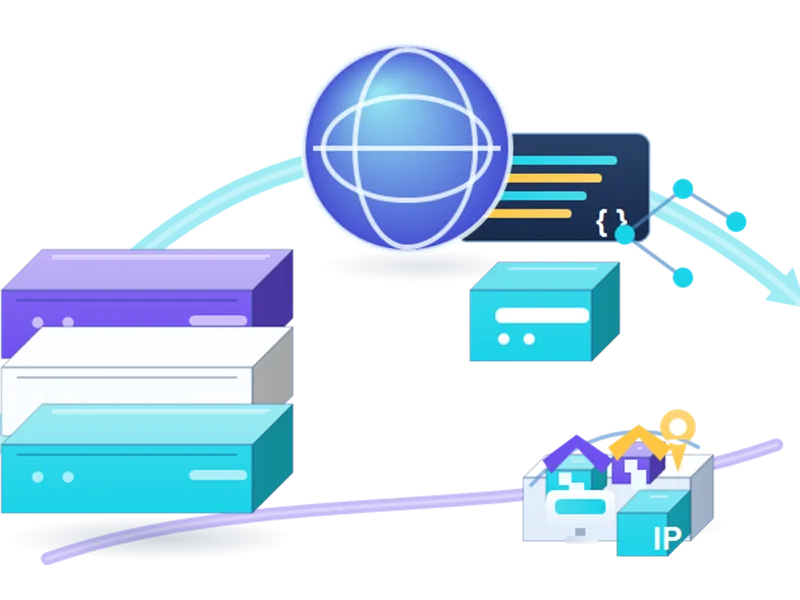 GitHub Proxys infrastructure illustration