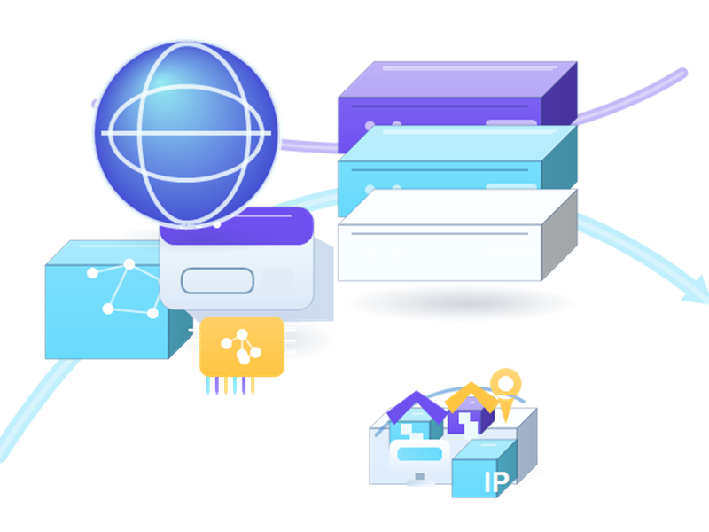 Proxies para Llama (Meta) infrastructure illustration