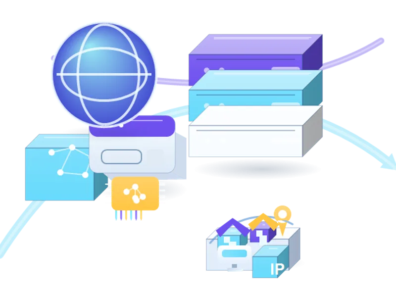 Прокси для Llama (Meta) infrastructure illustration