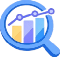 Market research proxy icon - proxy IP for global data insights