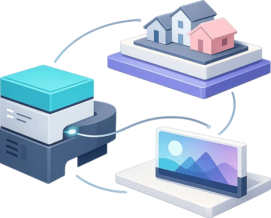 Infraestructura de proxy a mitad del viaje que muestra sesiones estables y cobertura residencial global IP