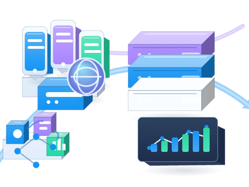 Mobile Devices Proxies workflow illustration