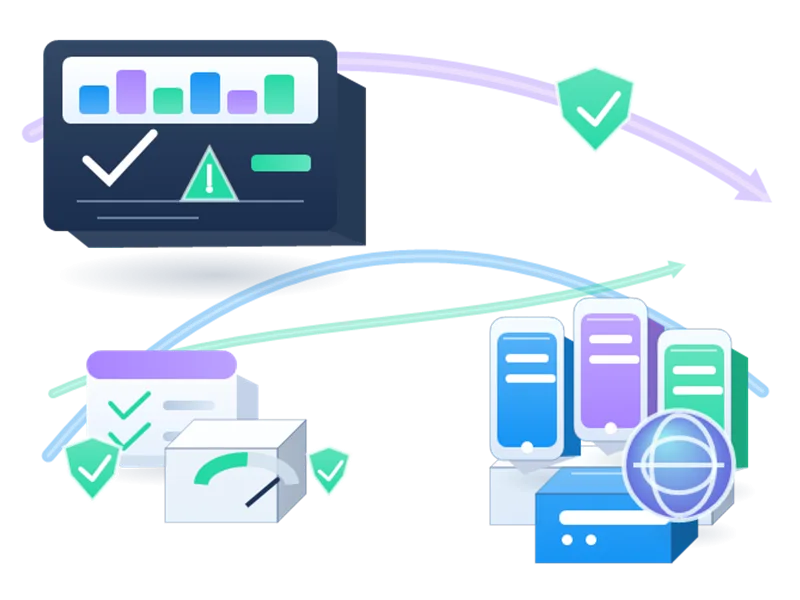 Mobile Devices Proxies analytics and proxy performance illustration