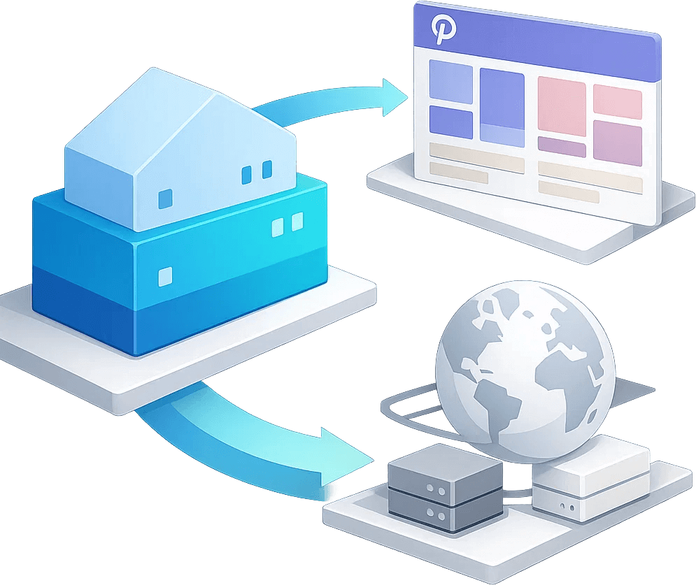 Pinterest proxy infrastructure showing global residential IPs, rotation, and stable sessions