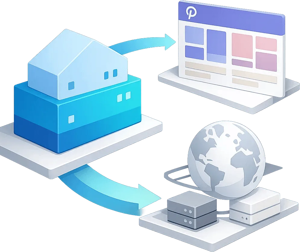 Pinterest proxy infrastructure showing global residential IPs, rotation, and stable sessions
