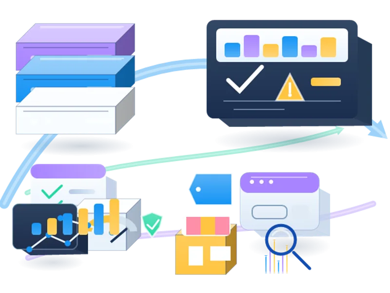 가격 비교 엔진용 프록시 analytics and proxy performance illustration