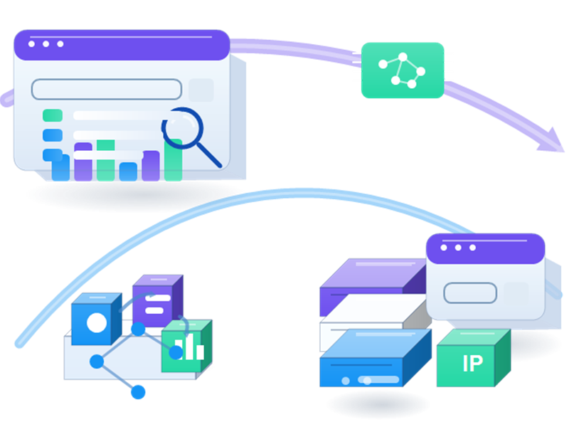 Proxy-Tools Proxys workflow illustration