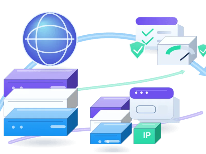 Proxy-Tools Proxys analytics and proxy performance illustration