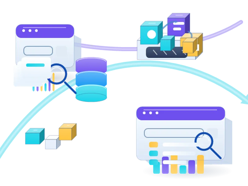 Proxies para recopilación de datos públicos workflow illustration