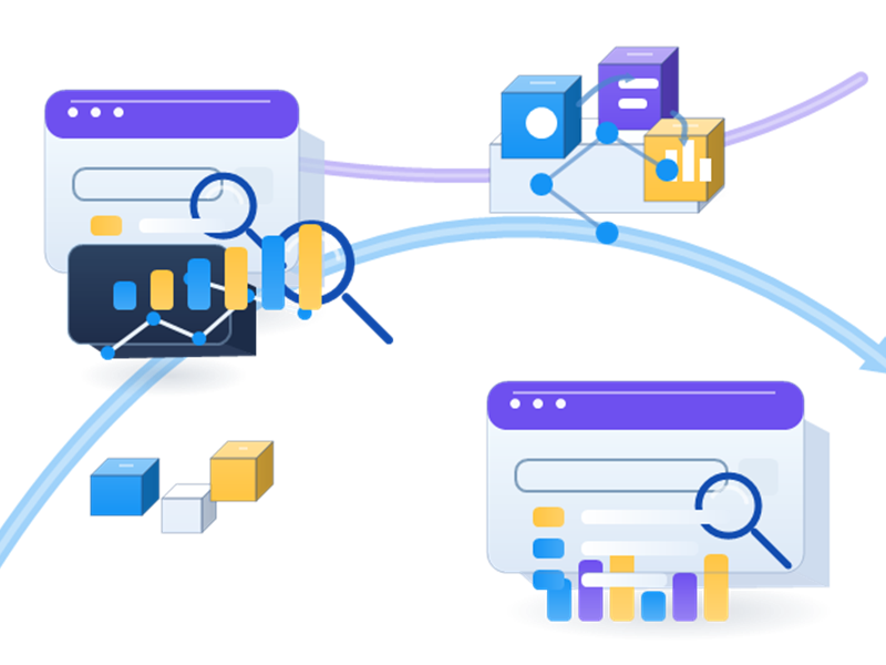 SEO 및 SERP 추적용 프록시 workflow illustration