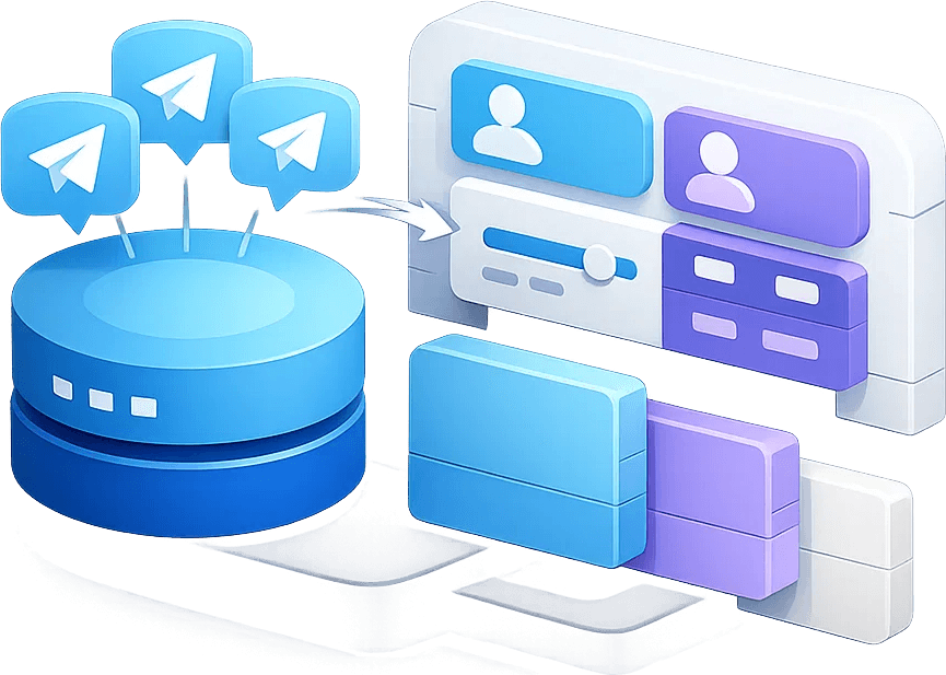 Telegram proxy network showing global residential IP coverage and stable routing