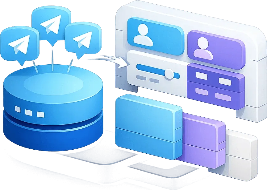 Telegram proxy network showing global residential IP coverage and stable routing