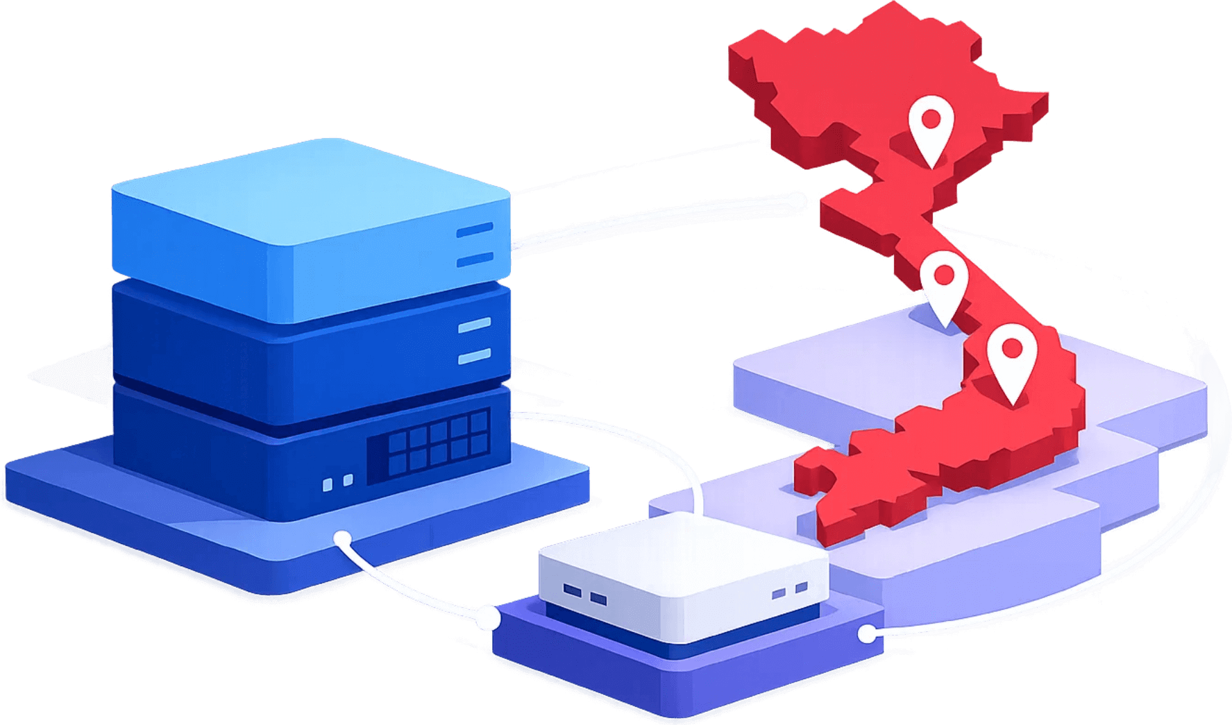 Vietnam national flag icon