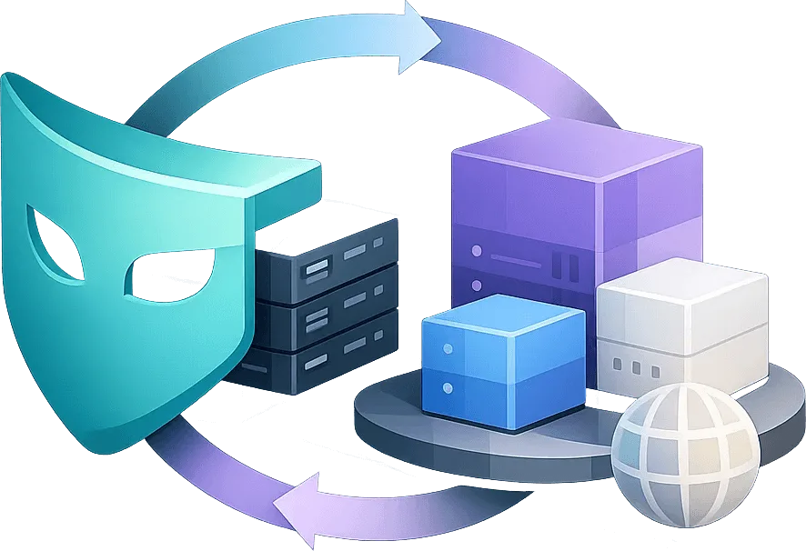 Rotating Datacenter Proxies dashboard illustration